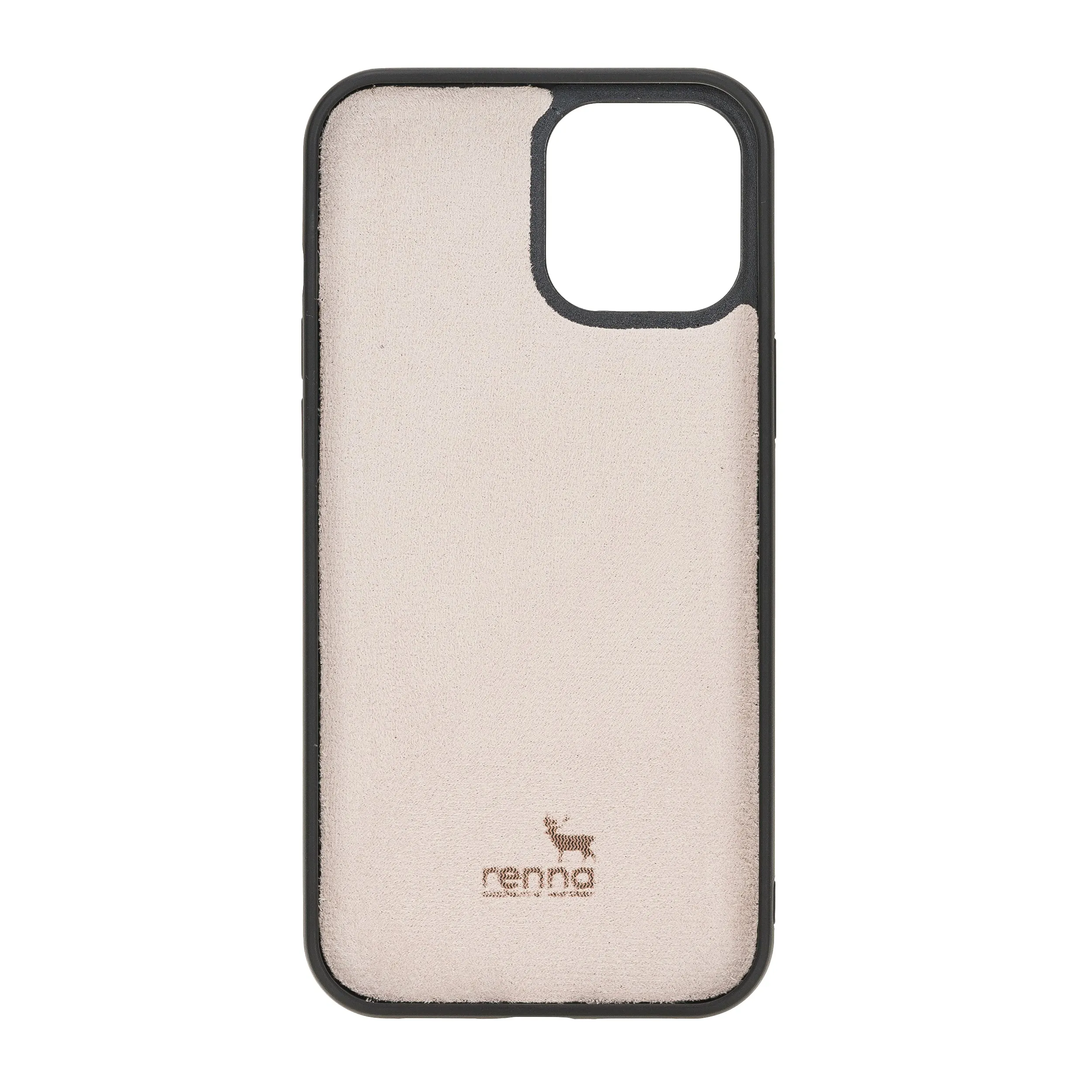 Grau Croco iPhone 12 PRO MAX (6.7") Case Genuine Leather case, handmade leather case Flex Cover