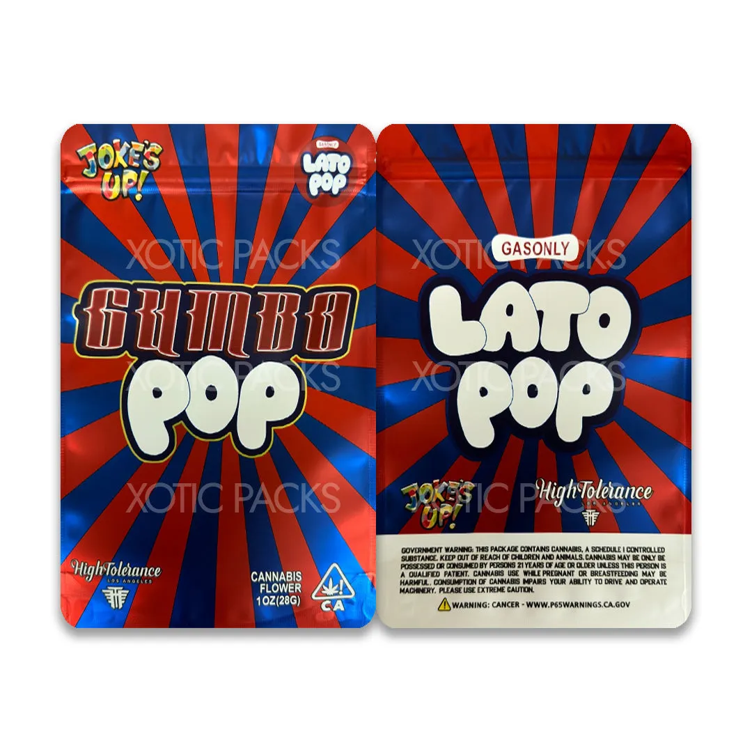 Gumbo Pop Mylar Bag 1 Ounce
