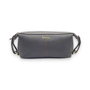 Hand Pouch, Wash Bag, Toiletry, Genuine Leather 2607SN