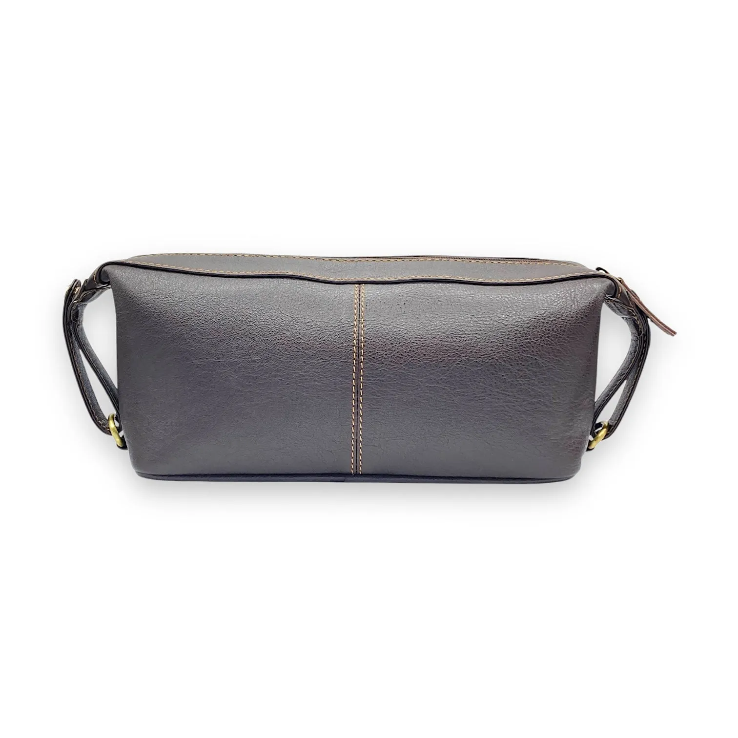 Hand Pouch, Wash Bag, Toiletry, Genuine Leather 2607SN