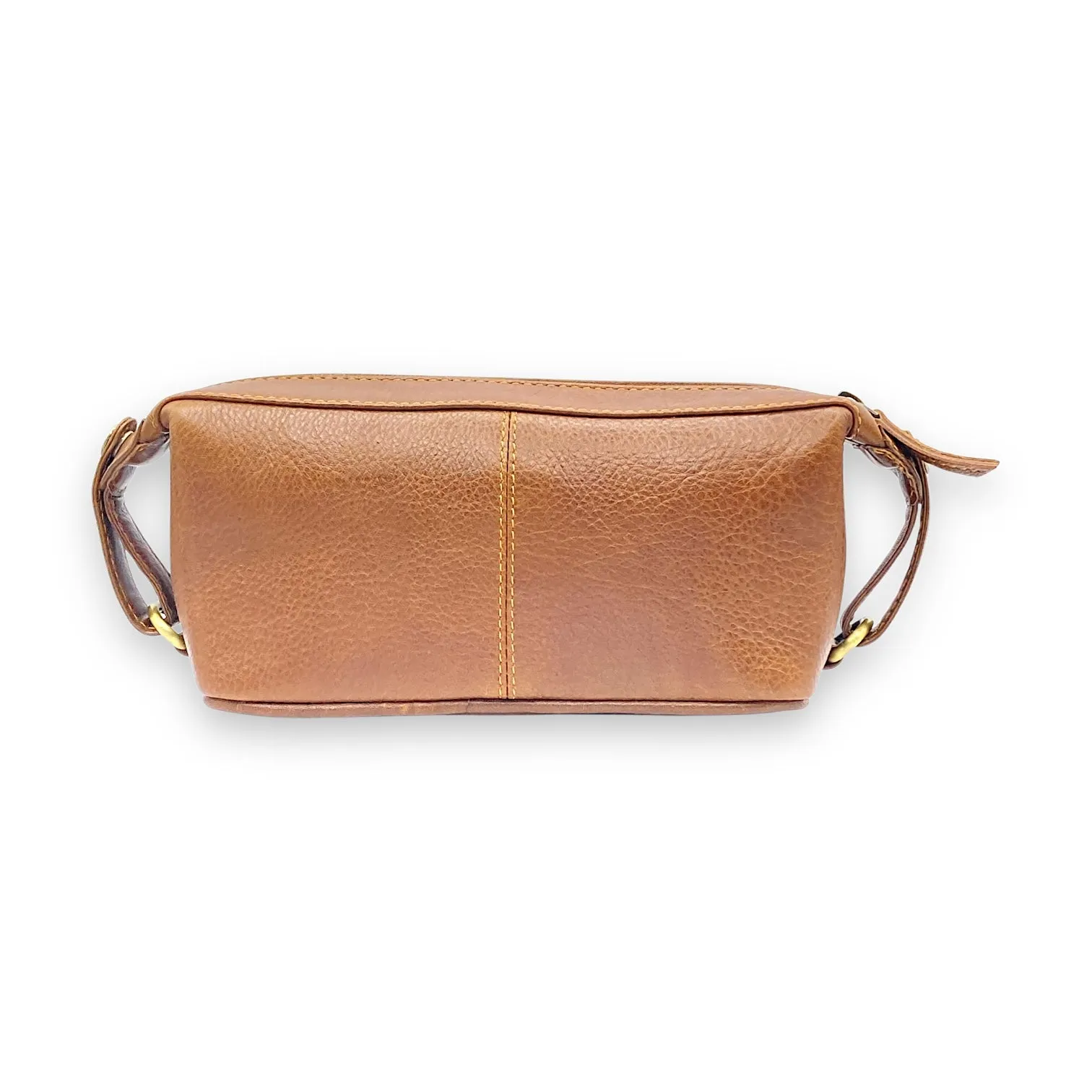 Hand Pouch, Wash Bag, Toiletry, Genuine Leather 2607SN
