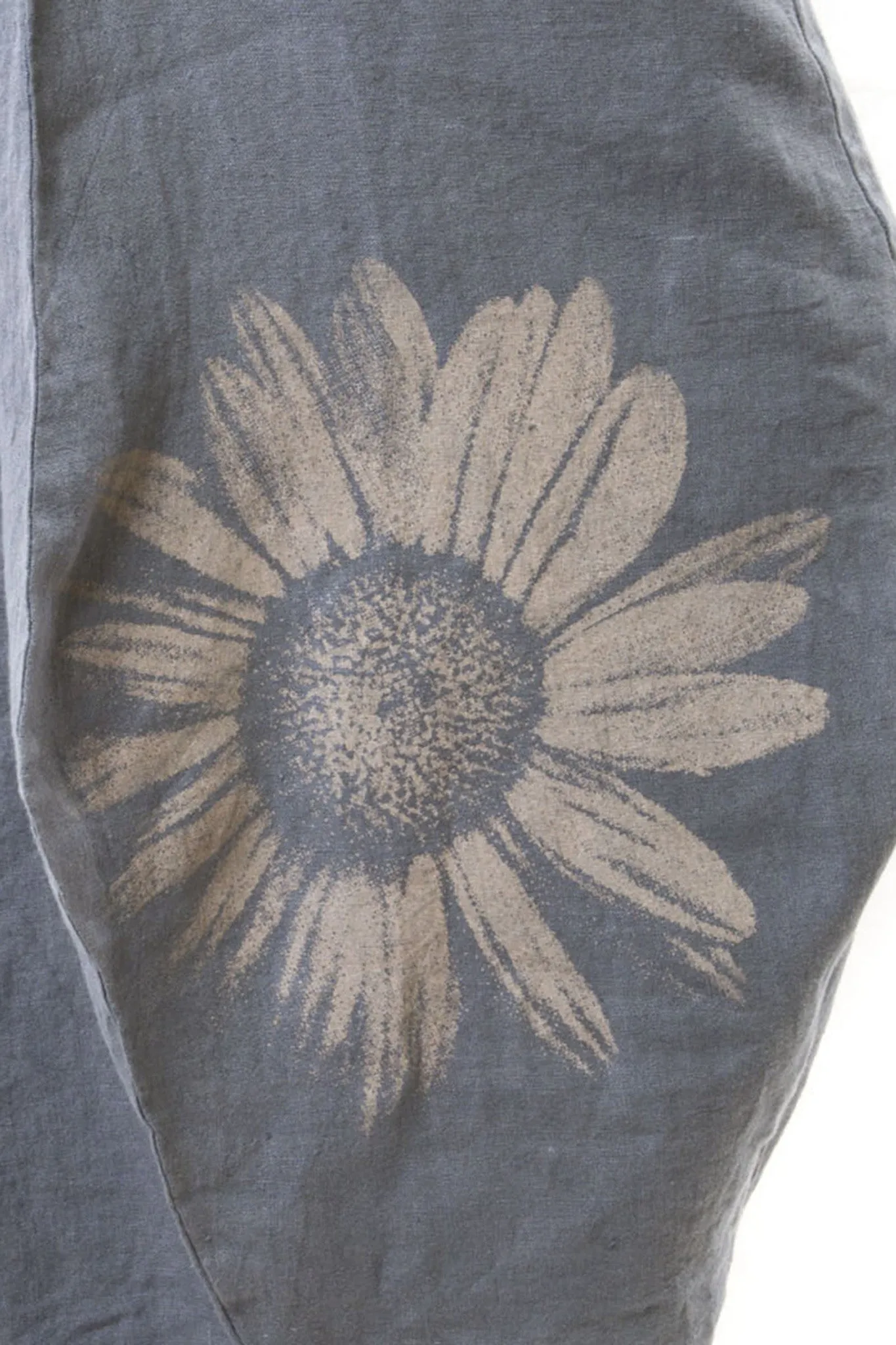 Hand Printed Giant Daisy