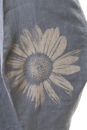 Hand Printed Giant Daisy