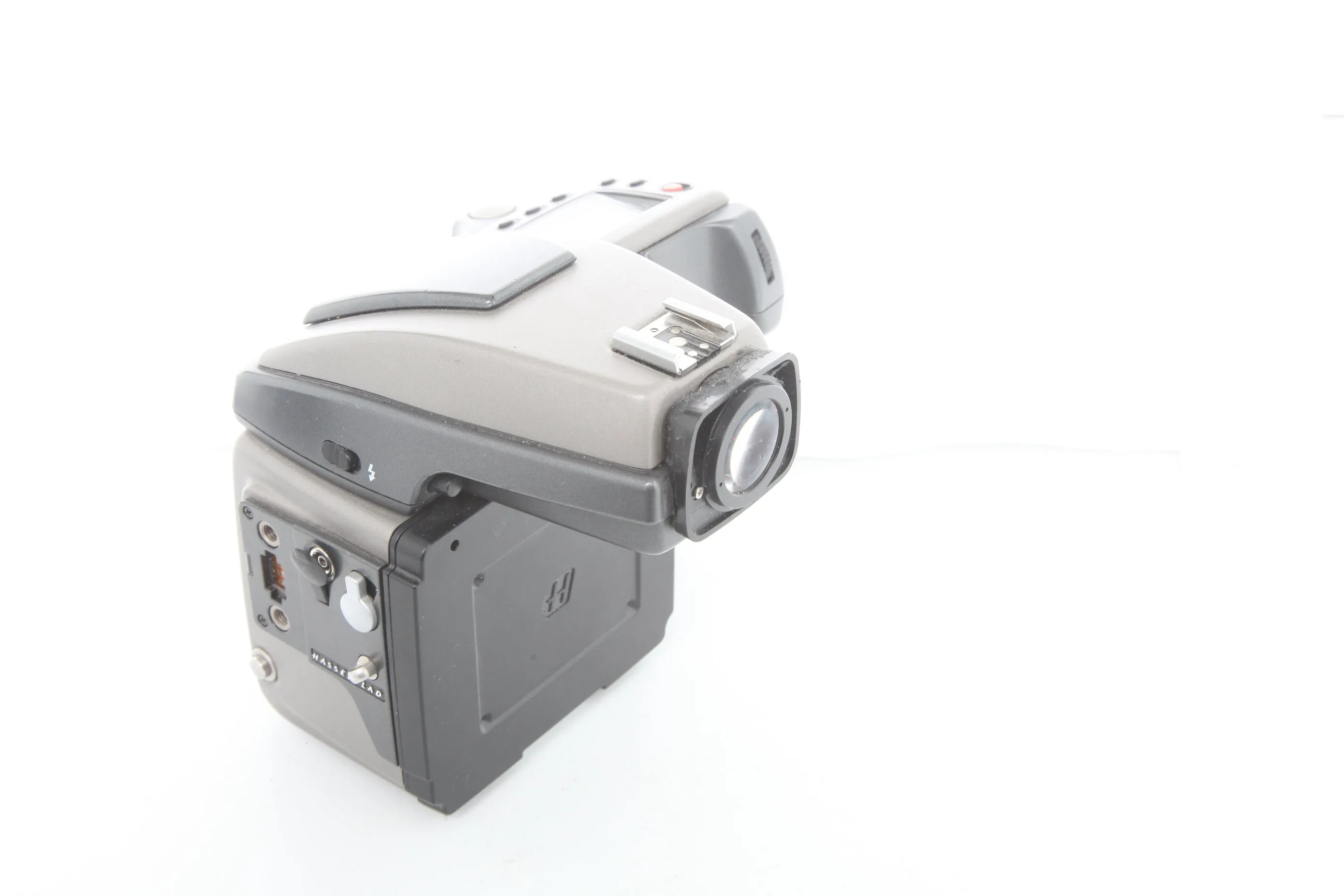 Hasselblad H1 with HVX90 Prism Finder
