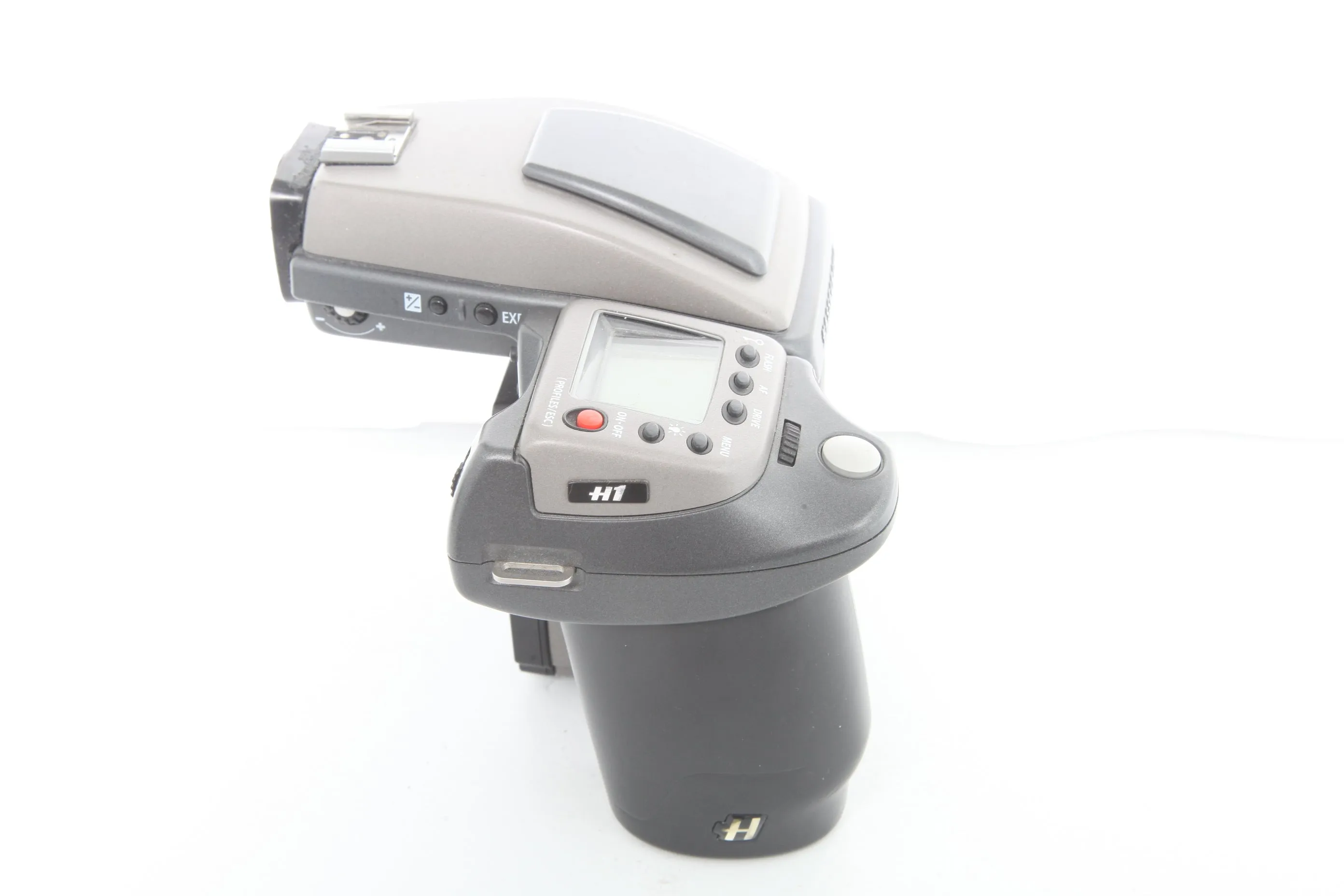 Hasselblad H1 with HVX90 Prism Finder