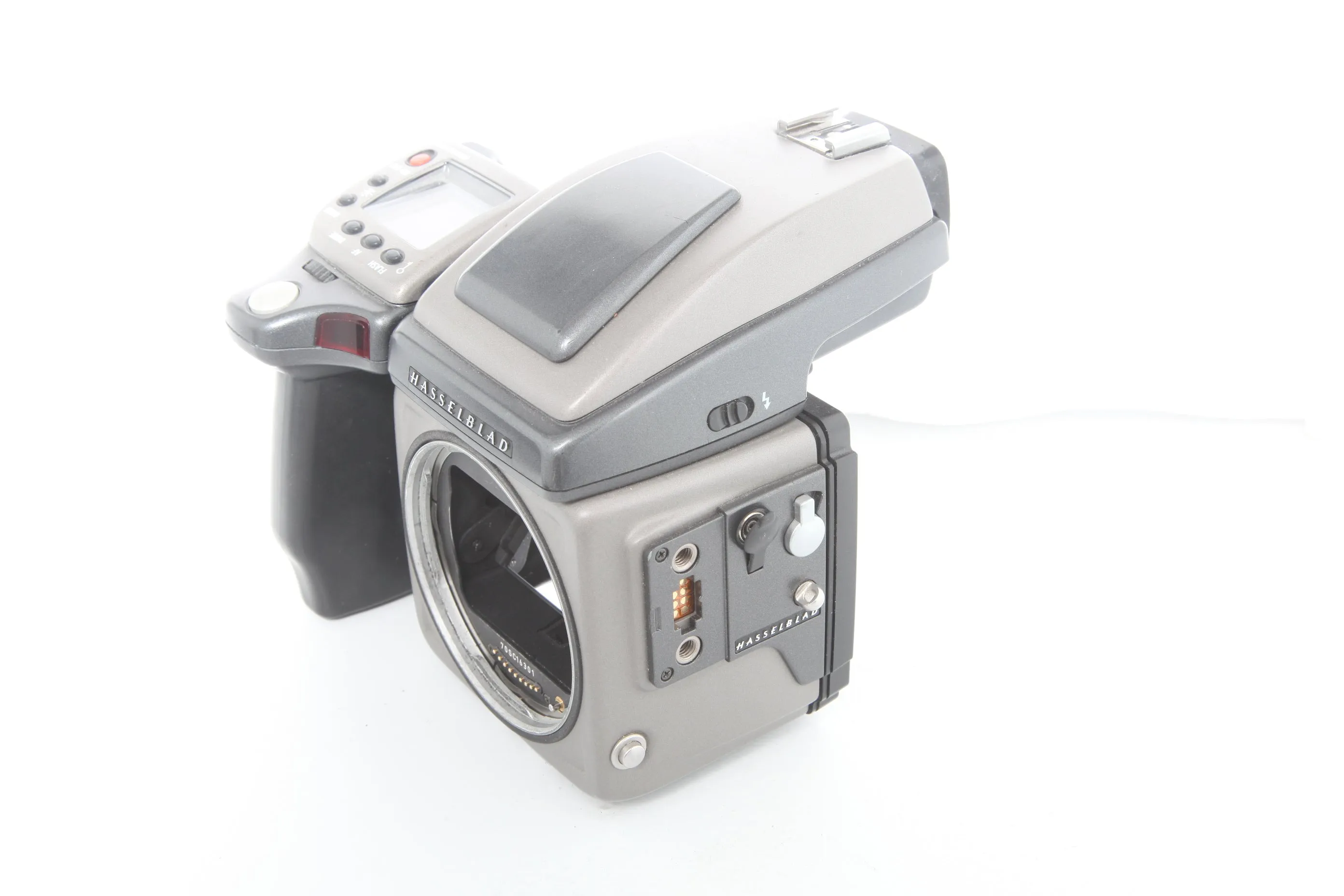 Hasselblad H1 with HVX90 Prism Finder