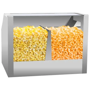 HAXRO Counter Display Popcorn Warmer 90cm -  2 Compartments