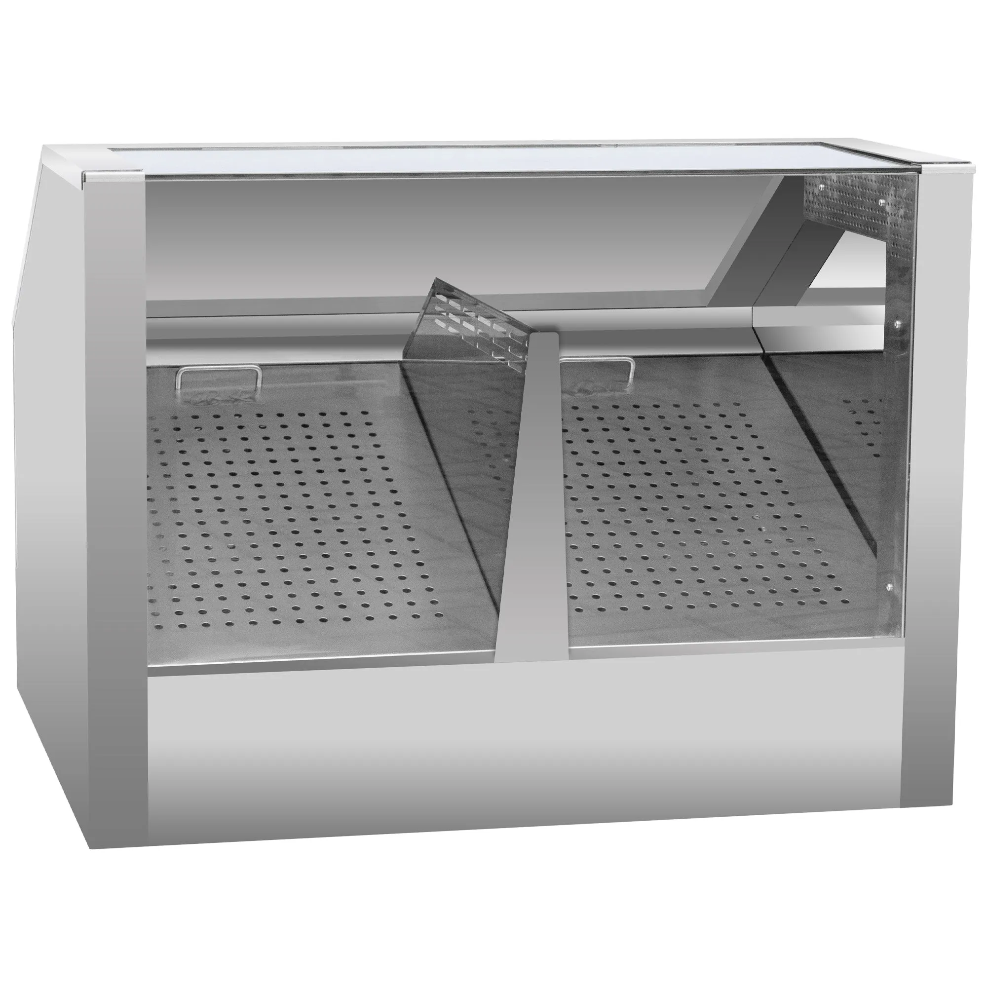 HAXRO Counter Display Popcorn Warmer 90cm -  2 Compartments