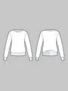 High Cuff Sweater Pattern -- The Assembly Line Patterns