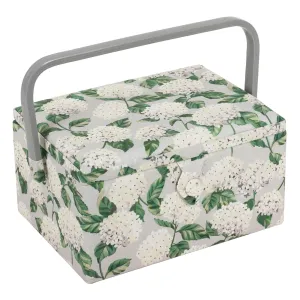 Hobby Gift | Medium Sewing Box | Hydrangea