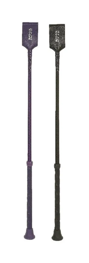 HySCHOOL Leather Horse Riding Whip