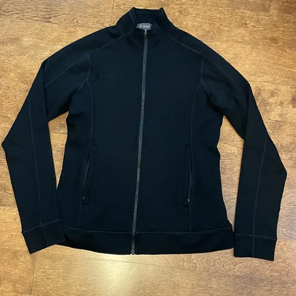 Ibex Wool Zip Up Jacket