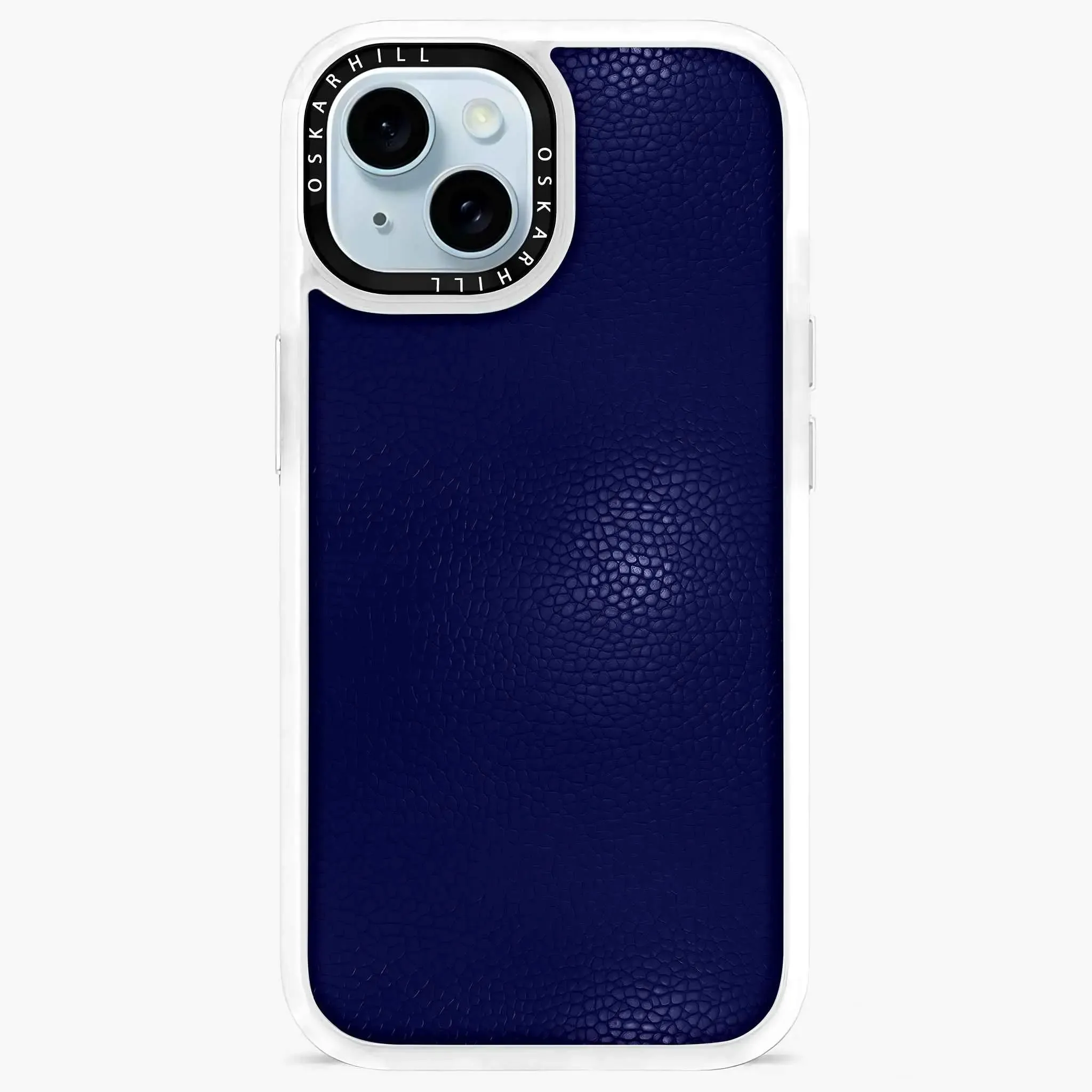 iPhone 15 Plus Case Classic Leather — Night Blue