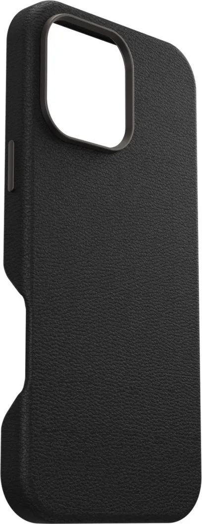 iPhone 16 Pro Max Otterbox Symmetry Cactus Leather w/MagSafe case - Black - Noir Ash