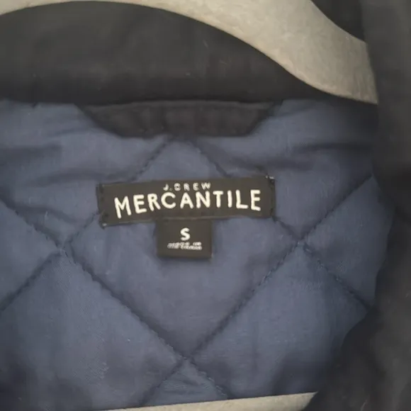 J. Crew Navy Quilted Jacket