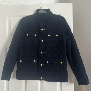 J. Crew Navy Quilted Jacket