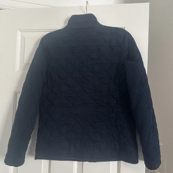 J. Crew Navy Quilted Jacket