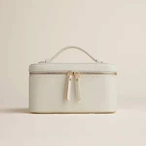 Jetsetter Train Case - Ecru