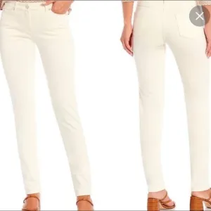 J.McLaughlin Felicity Straight Leg Pants In White Sz. 0