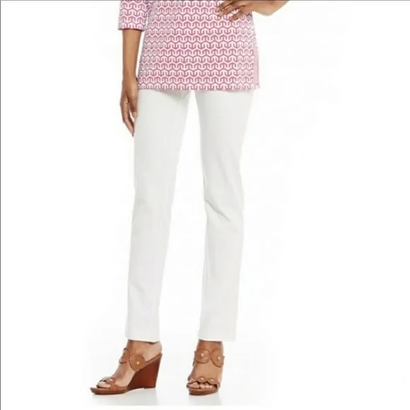 J.McLaughlin Felicity Straight Leg Pants In White Sz. 0