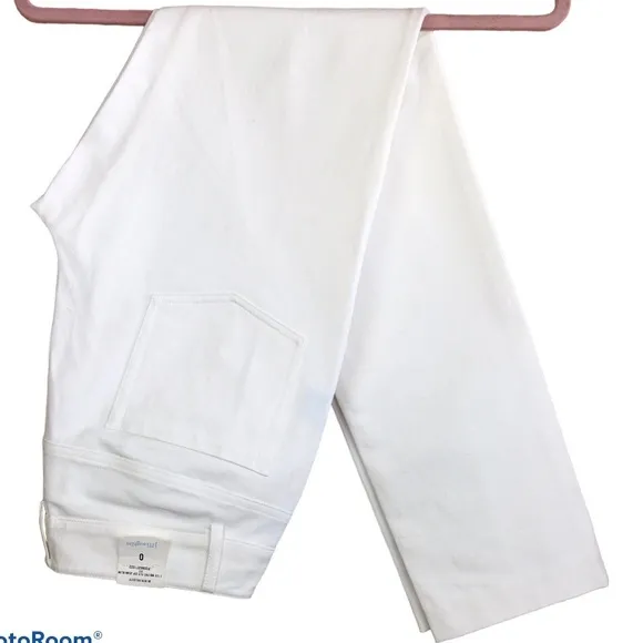 J.McLaughlin Felicity Straight Leg Pants In White Sz. 0