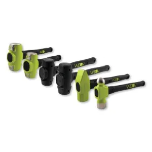 JPW Industries B.A.S.H® 6-PC Master Hammer Kit, 11109