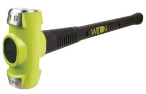 JPW Industries B.A.S.H® Unbreakable™ Handle Sledge Hammer, 8 lb Head, 24 in Ergonomic Handle, 20824