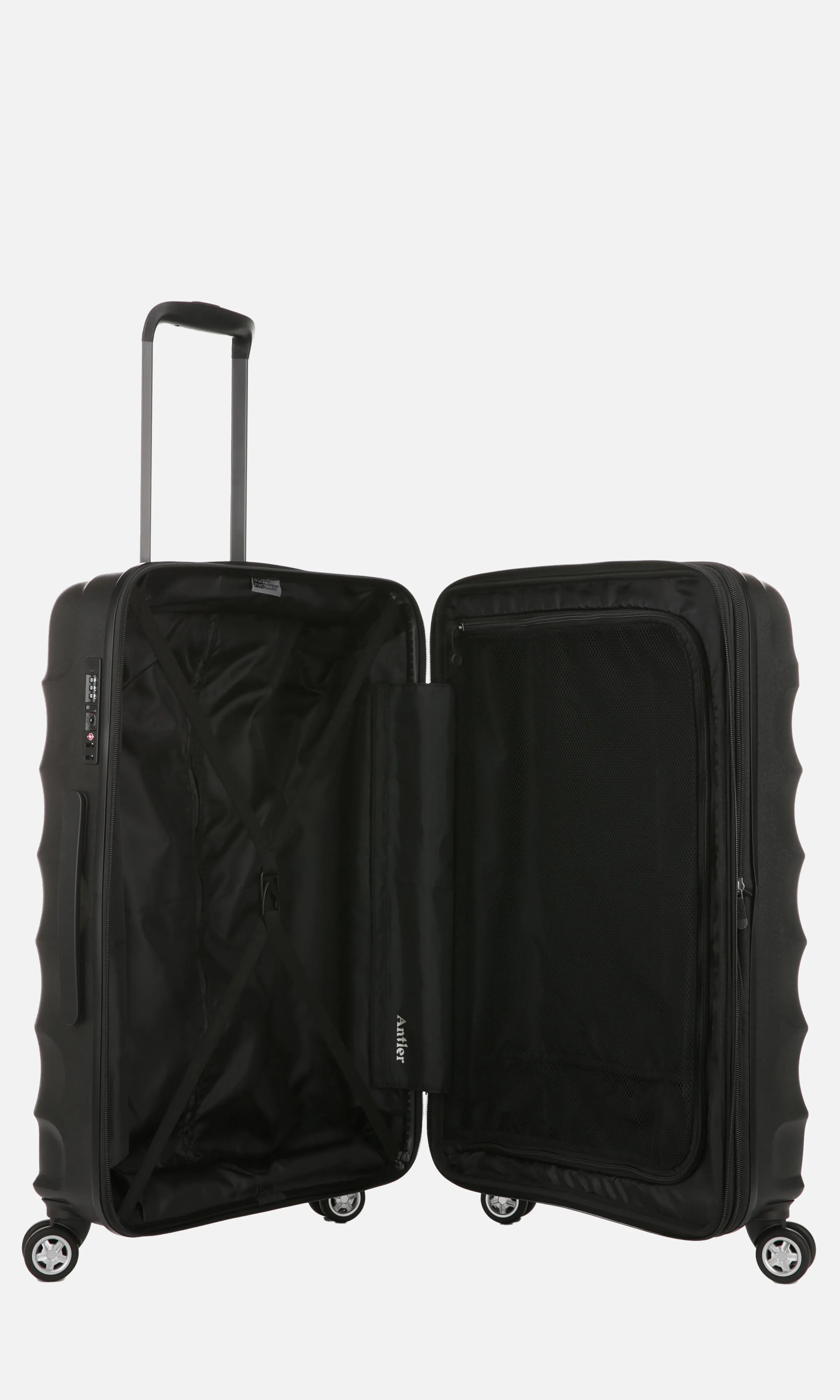 Juno Medium Suitcase in Black