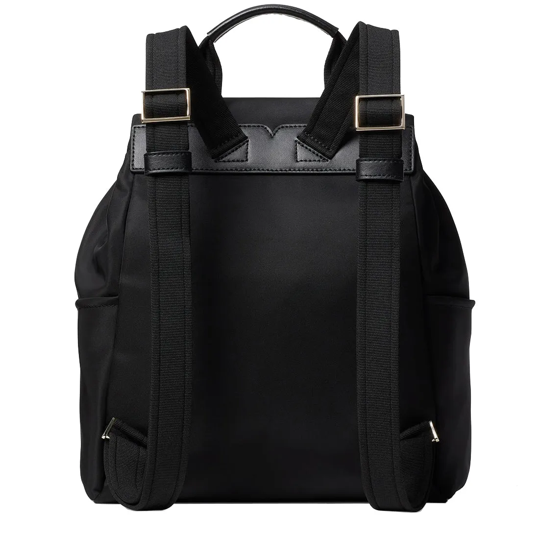 Kate Spade Carley Flap Backpack Bag in Black
