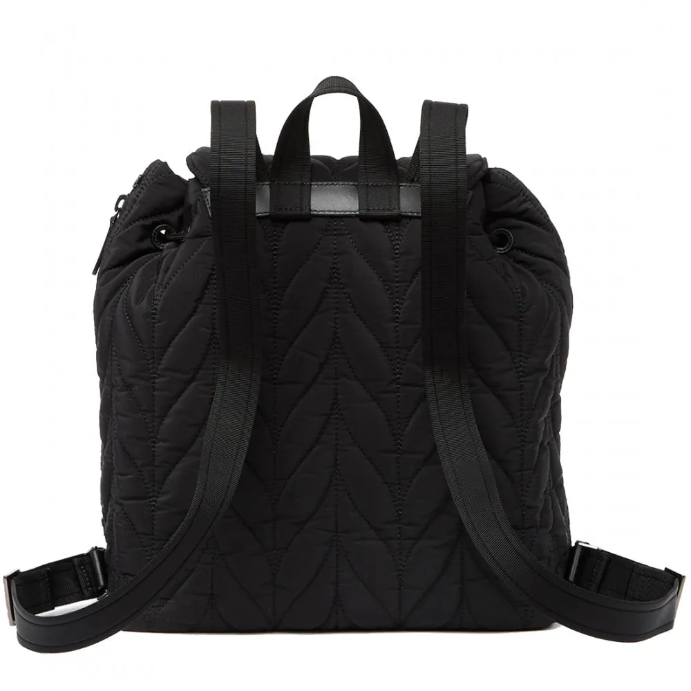 Kate Spade Ellie Large Flap Backpack Bag- Black