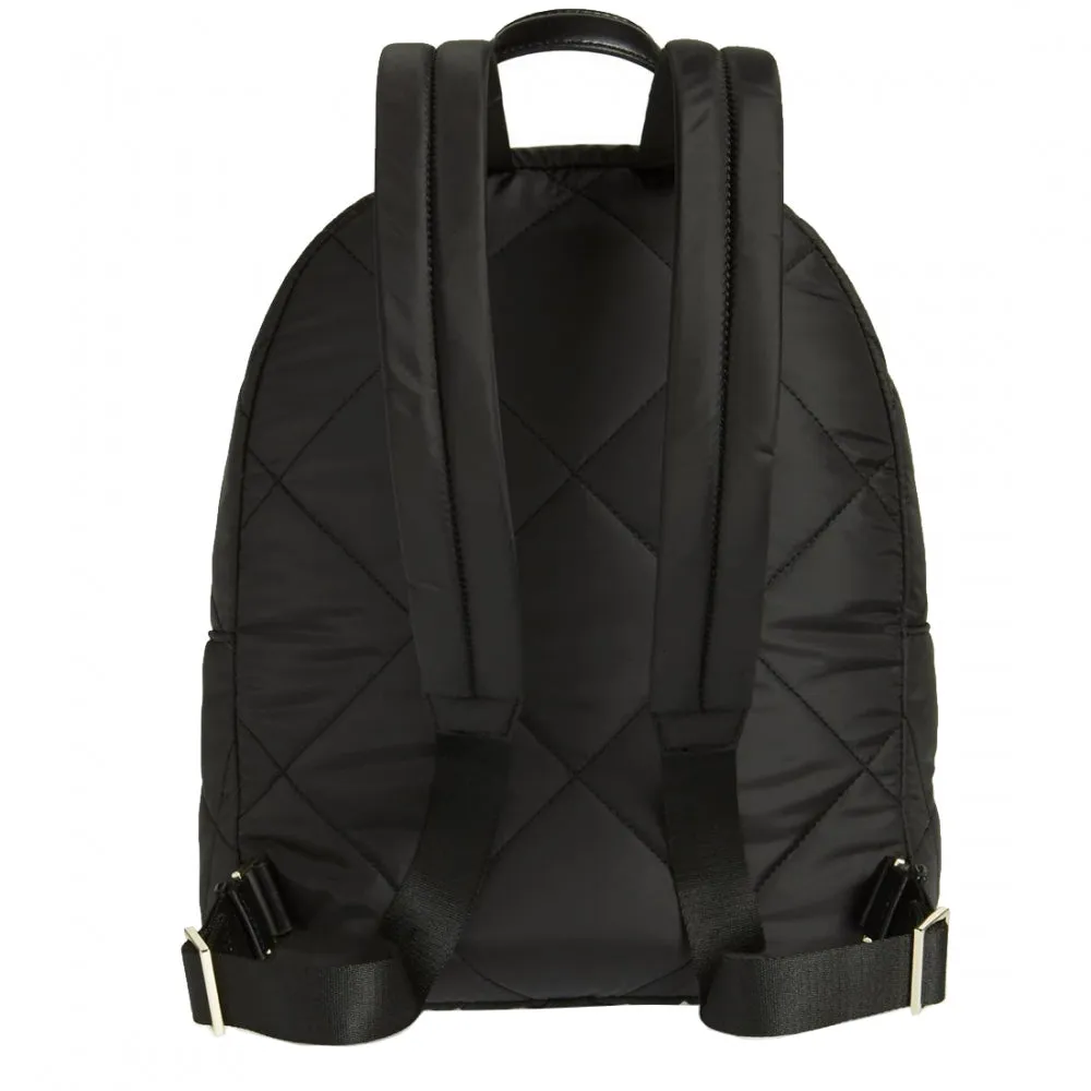 Kate Spade Watson Lane Quilted Hartley Backpack Bag- Black
