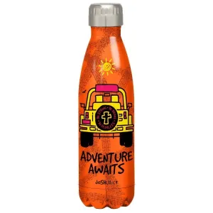 Kerusso® Adventure Awaits Stainless Steel Water Bottle
