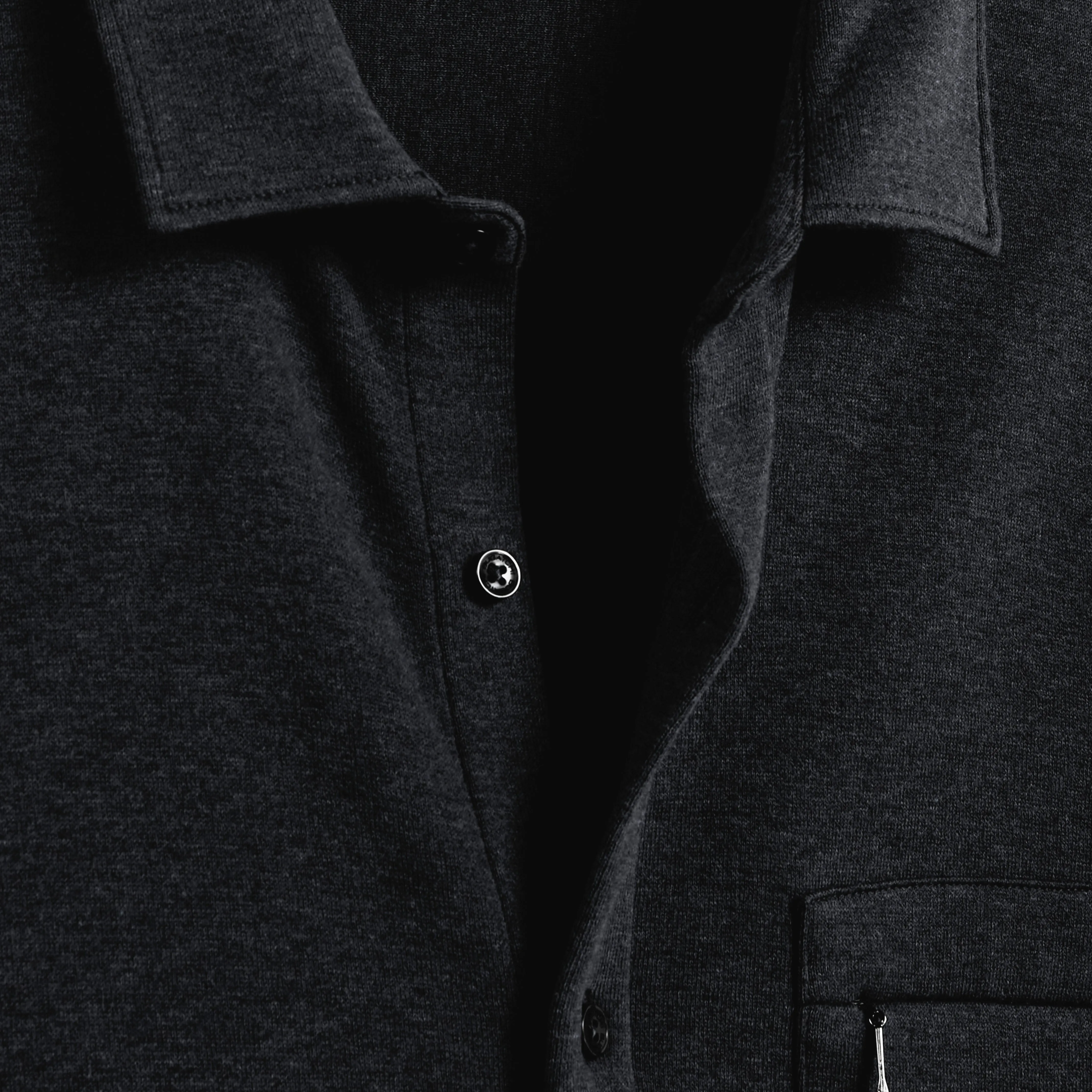 Knit Shirt Jacket