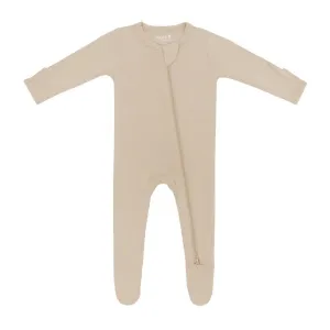 Kyte Baby Zippered Footie (Almond)