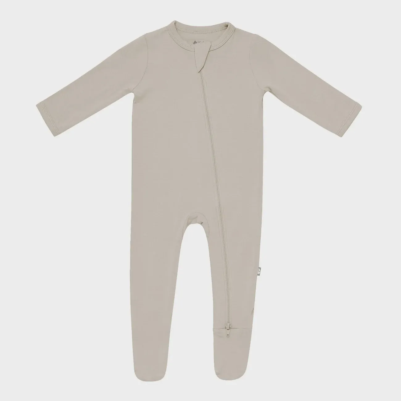 Kyte Baby  - Zippered Footie - Khaki