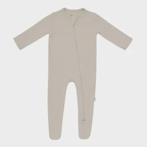 Kyte Baby  - Zippered Footie - Khaki