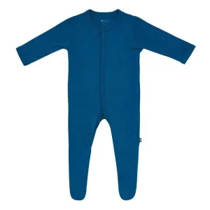 Kyte Zippered Footie- Sapphire