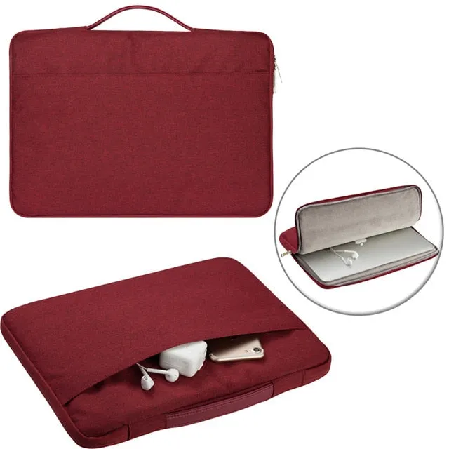 Laptop Bag Sleeve 11.6/12/13.3/14/15.6 Inch Notebook Sleeve Bag for Macbook Air Pro 13 15 Dell Asus HP Acer Laptop Case