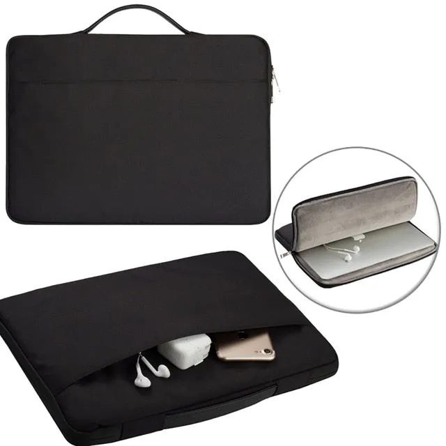 Laptop Bag Sleeve 11.6/12/13.3/14/15.6 Inch Notebook Sleeve Bag for Macbook Air Pro 13 15 Dell Asus HP Acer Laptop Case