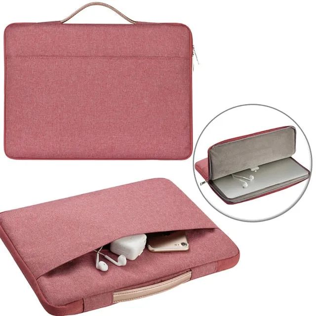 Laptop Bag Sleeve 11.6/12/13.3/14/15.6 Inch Notebook Sleeve Bag for Macbook Air Pro 13 15 Dell Asus HP Acer Laptop Case