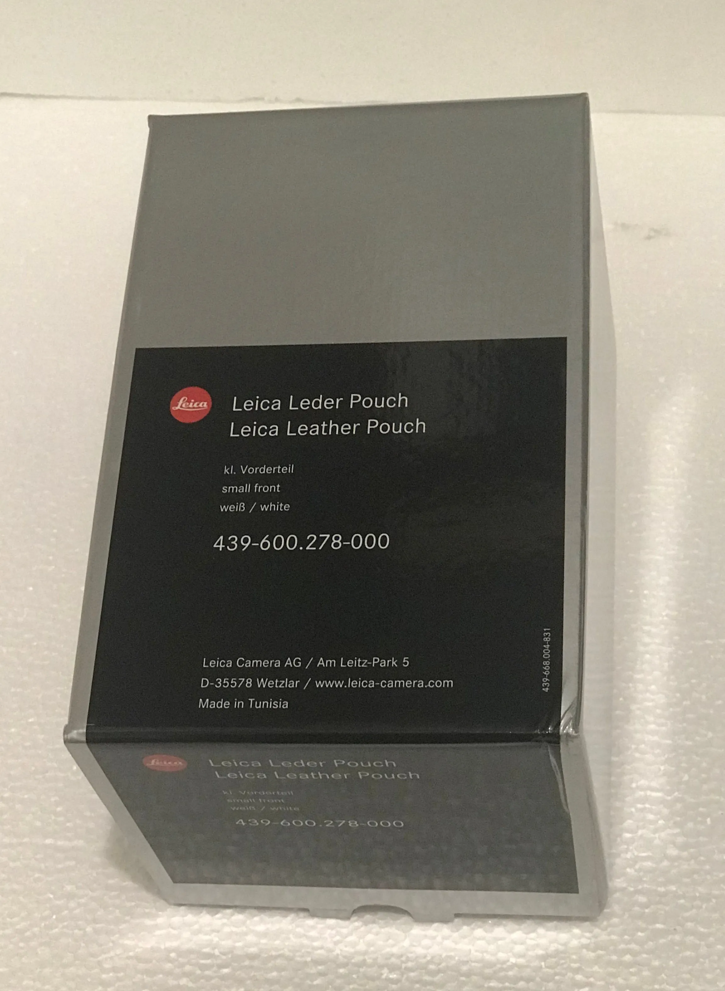 Leica Soft Leather Case "Snow White"