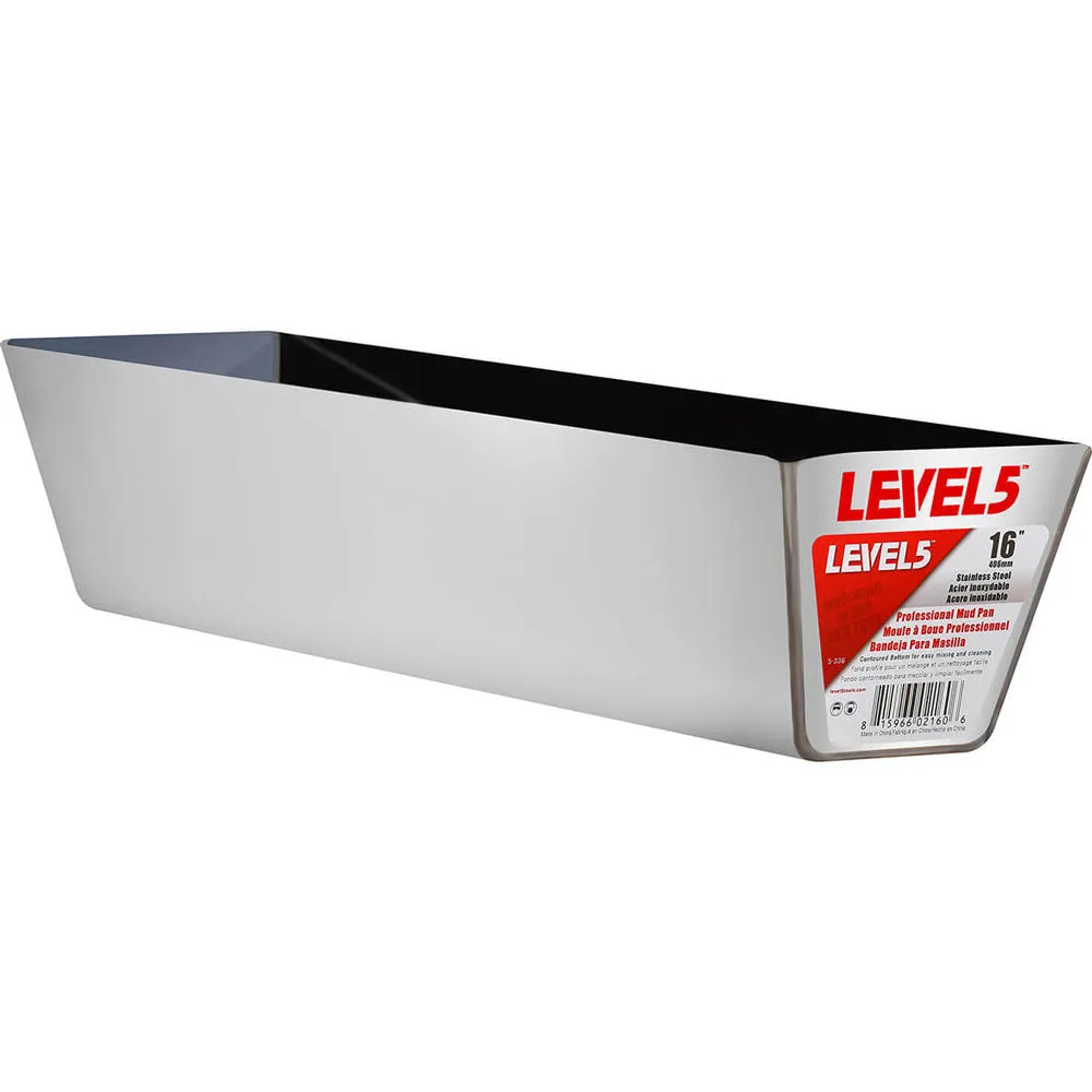 Level 5 Blue Steel Drywall Taping Knife Set 5-605
