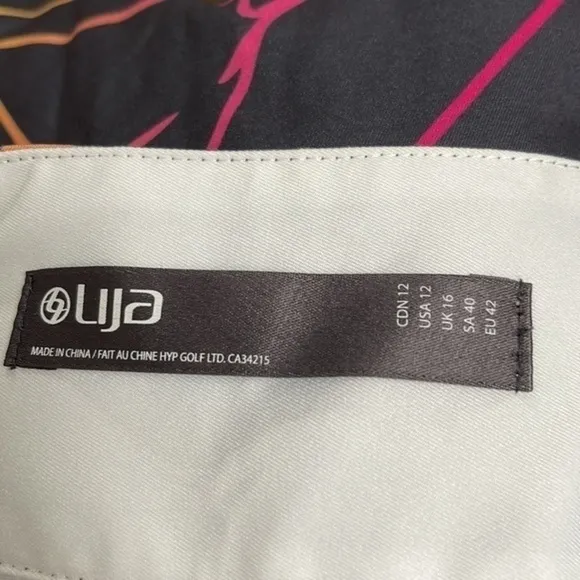 LIJA Golf Skirt Skort Sz 12