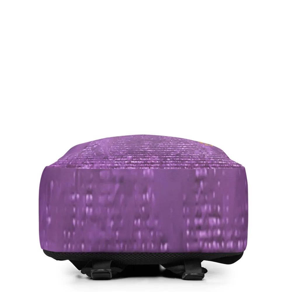 Lilac Minimalist Backpack