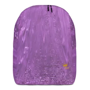 Lilac Minimalist Backpack