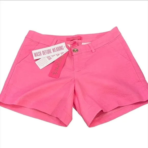 Lilly Pulitzer Pink Callahan Stretch Shorts