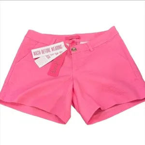 Lilly Pulitzer Pink Callahan Stretch Shorts