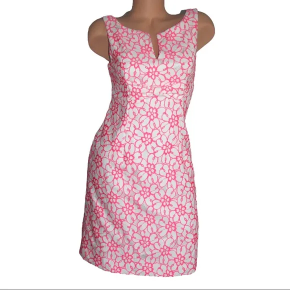 Lilly Pulitzer Women's Daena Floral Lace Dress Size 4