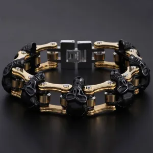 Link Skull Bracelet