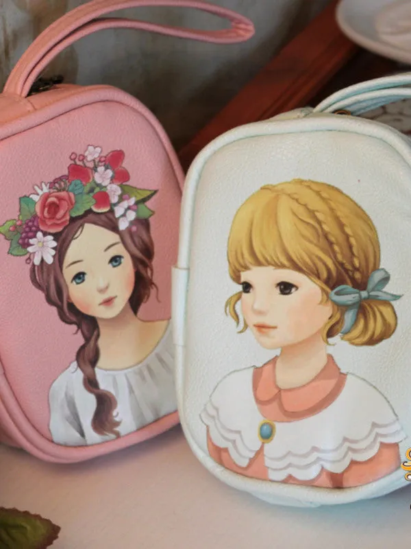 Lolita girl makeup case